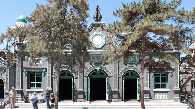 The Great Mosque with its stunning Chinese and Arabic elements